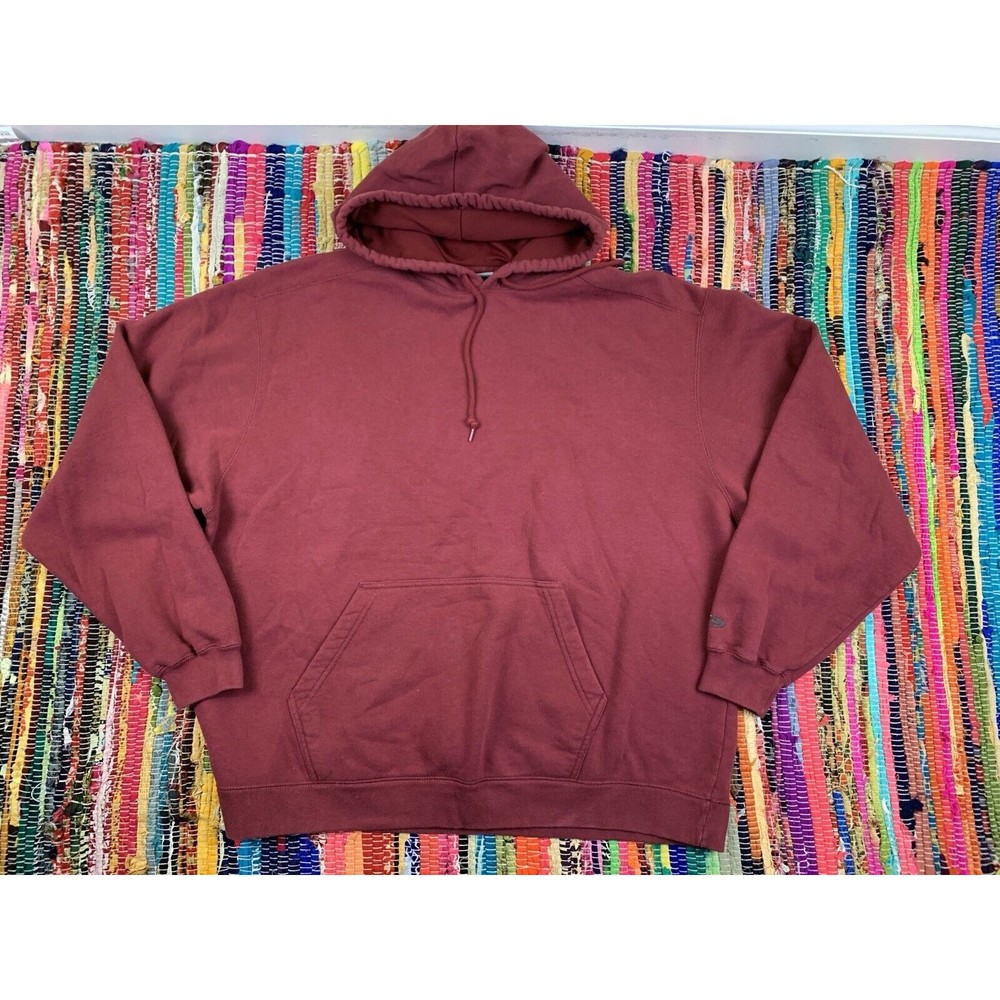 CG By Champion Adult Mens XL Purple Fleece Pullover Hoodie Front Pocket